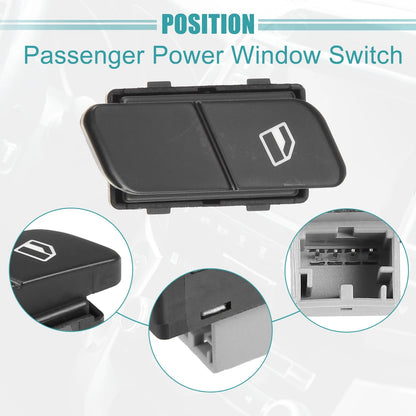 6Q0959855 Passenger Power Window Switch for VW Fox Hatchback (2003–2014)