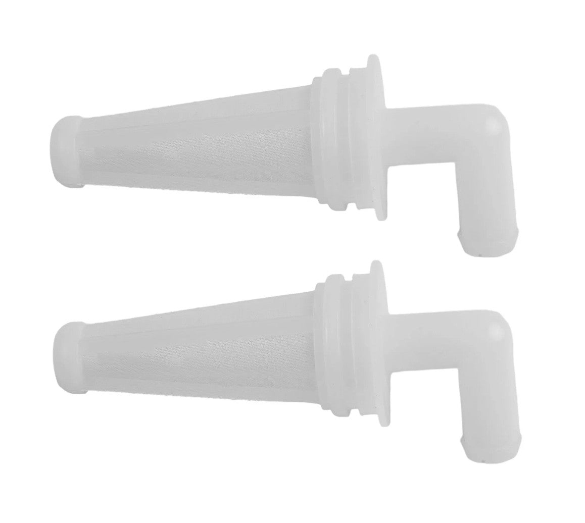 Set of 2 Fuel Filters for OMC Johnson Evinrude Outboard (Year Range)