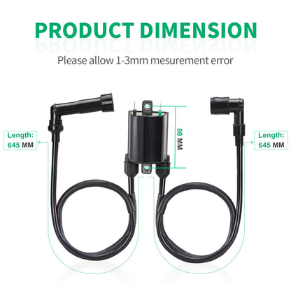 2X Ignition Coils for Kawasaki VN1500 Vulcan 1500 (2000–2004)