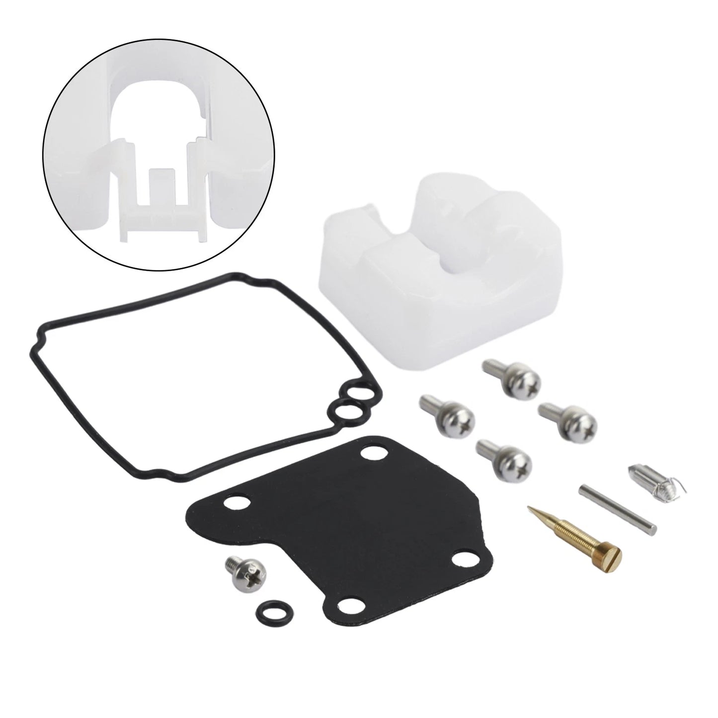 Carburetor Repair Kit for Yamaha 9.9HP 13.5HP 15HP (1990–2023) 63V-W0093