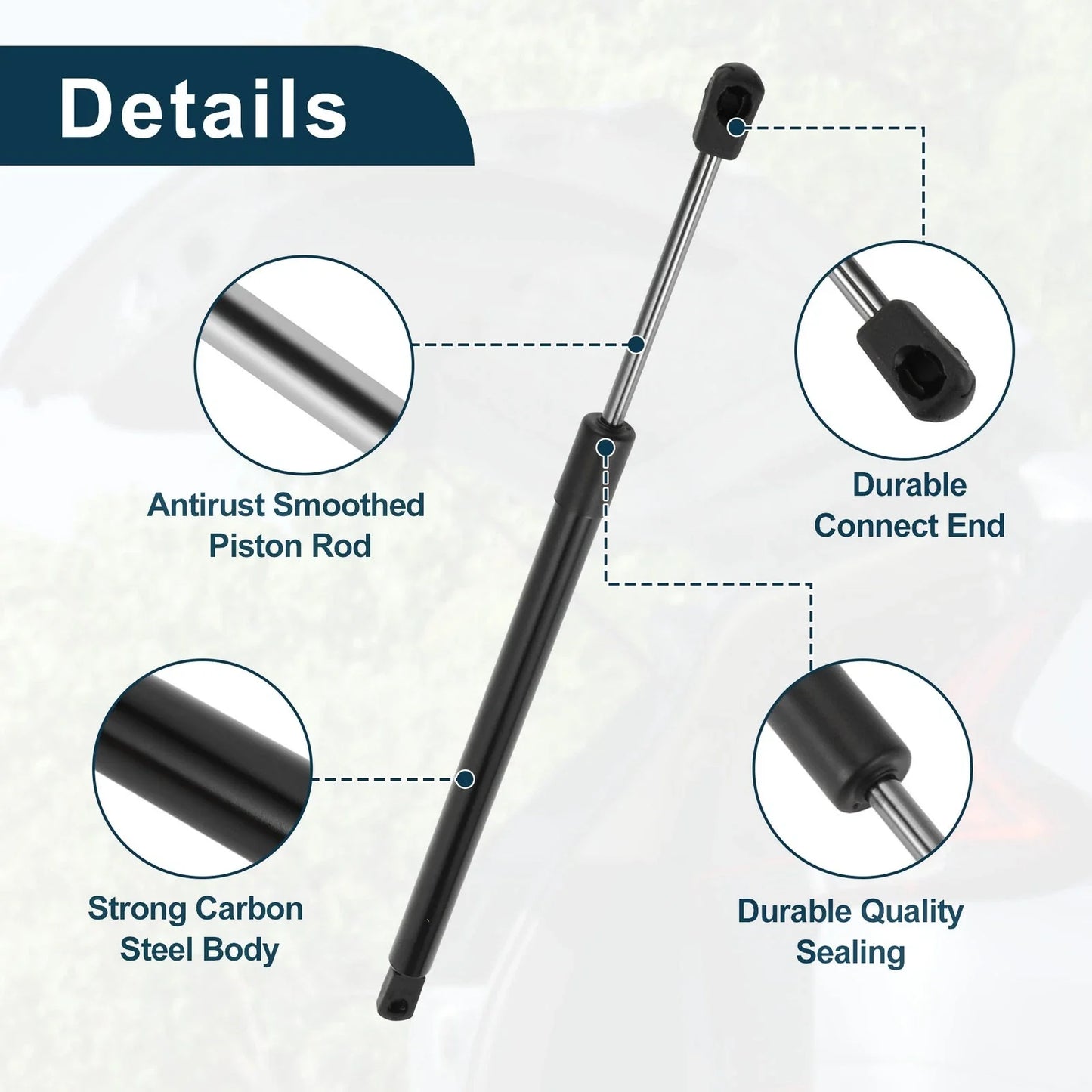Hood Lift Supports Struts for Chevrolet Corvette