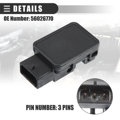 MAP Manifold Air Pressure Sensor for Dodge B150 (1992–1994) No. 56026770