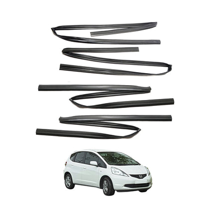 Door Glass Run Channel Set for Honda Fit 2009-2013
