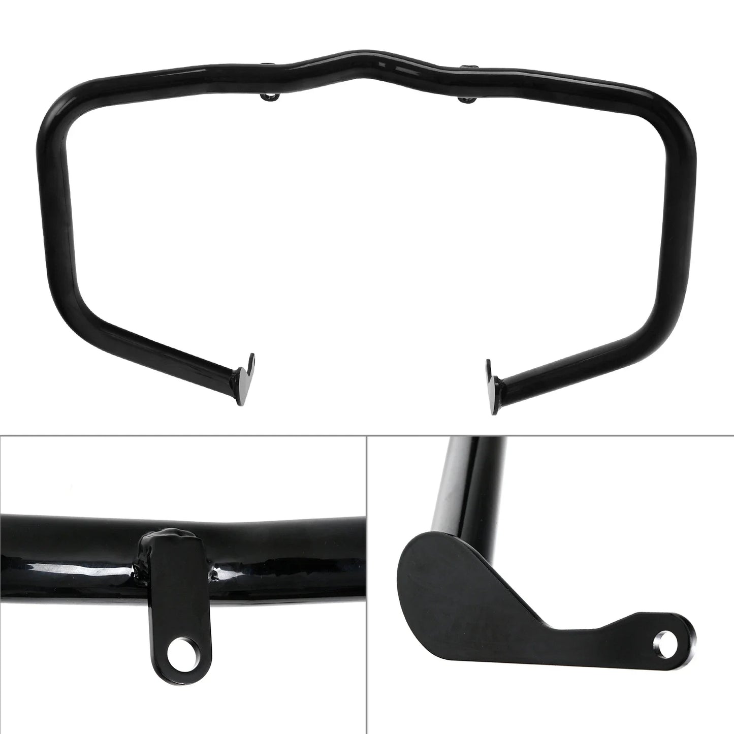 Glossy Black Engine Guard Crash Bar for Harley Sportster S (2021-2024)