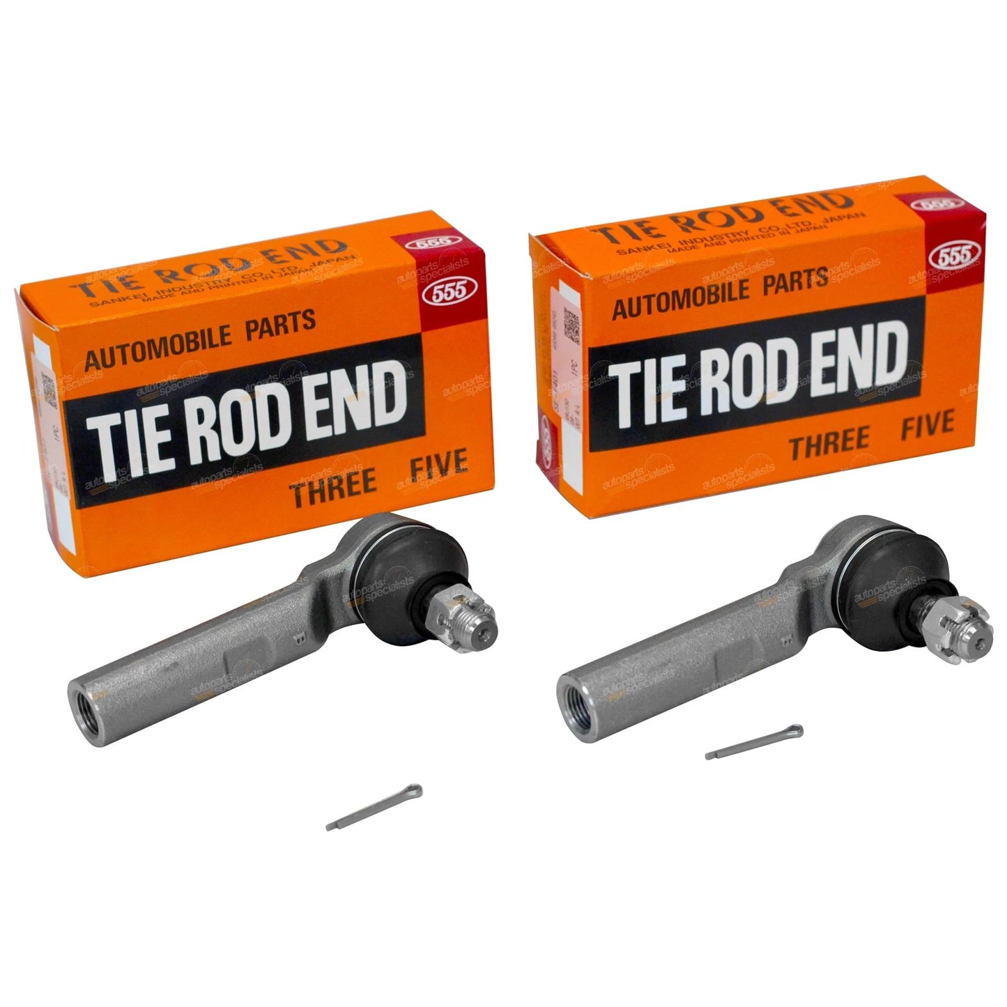 2 Front Outer Tie Rod Ends for Toyota Landcruiser Prado (2009–2023)