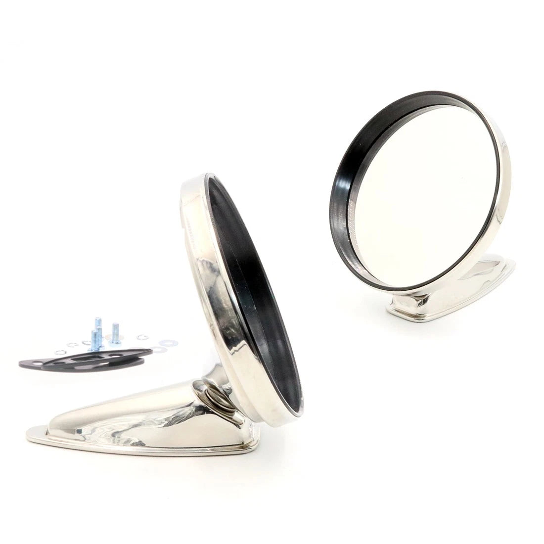 Stainless Steel Door Mirrors for Holden Kingswood Monaro (HK–WB)