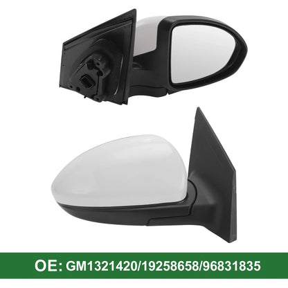 Passenger Side Door Mirror for Chevrolet Cruze (2011-2015) - 3 Pins Replacement
