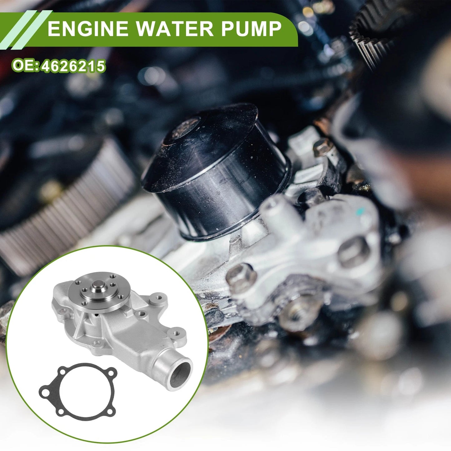 Engine Water Pump for Jeep Cherokee (1998–2001) No. 4626215