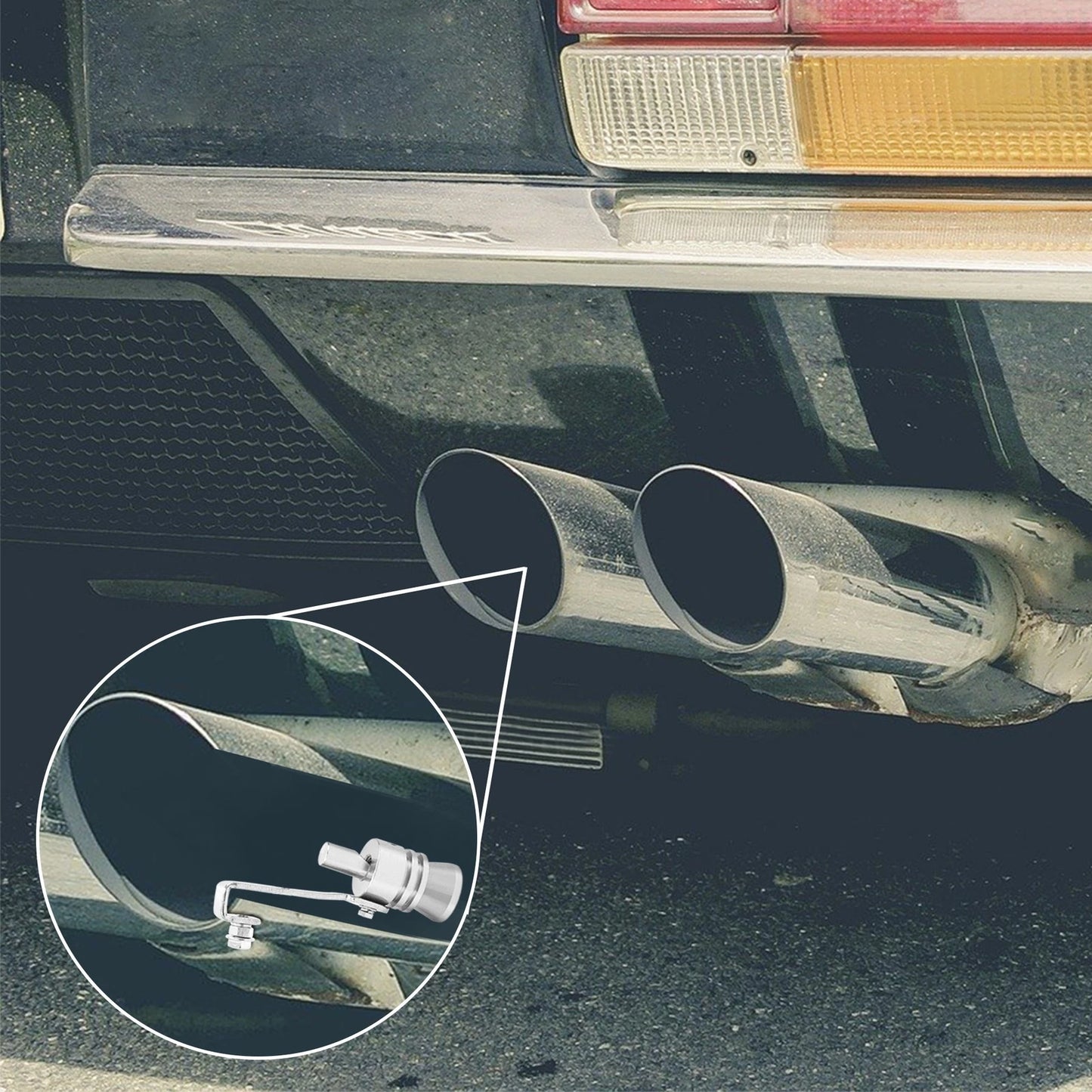 5pcs Turbo Sound Exhaust Muffler Pipe Whistle for Universal Cars