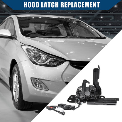 Hood Lock Latch for Hyundai Elantra (2016–2018) No.81130F2010