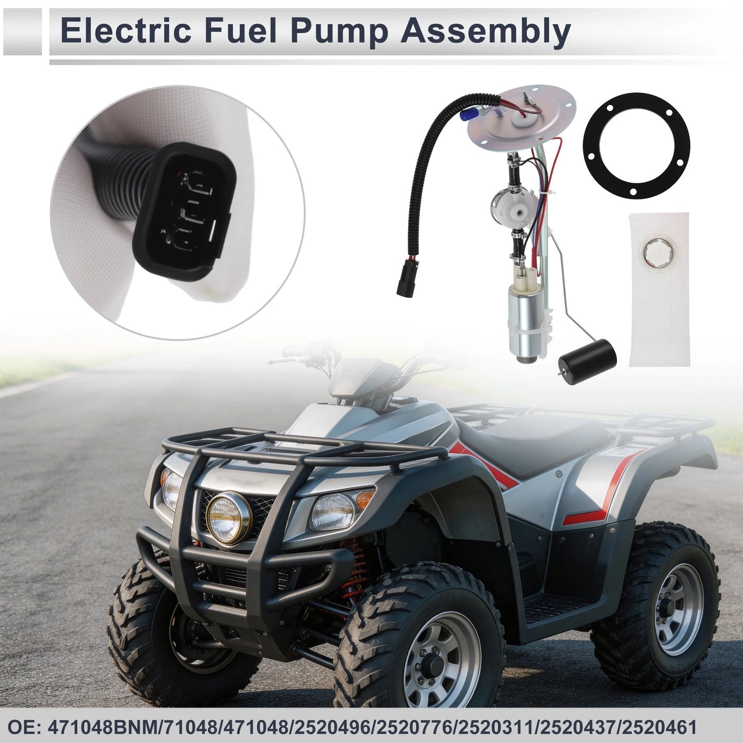 Electric Fuel Pump Assembly for Polaris Sportsman 700 EFI (2006) No. 471048BNM