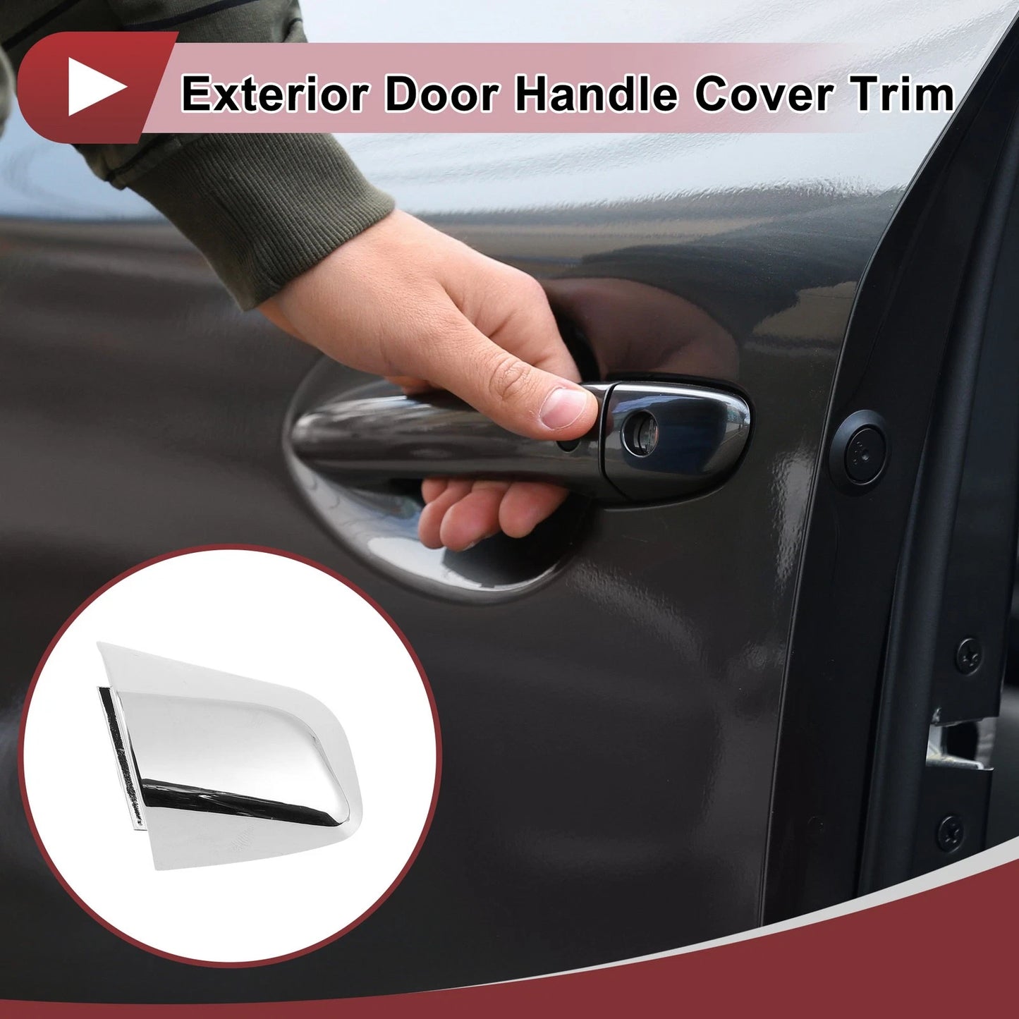 Exterior Door Handle Cover Trim No. 826622W030 for Hyundai Santa Fe (2013–2018)
