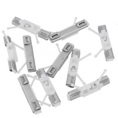 Pack Of 10 Premium Front Windshield Post Trim Clip Set for Volvo XC60 (2008–2016)