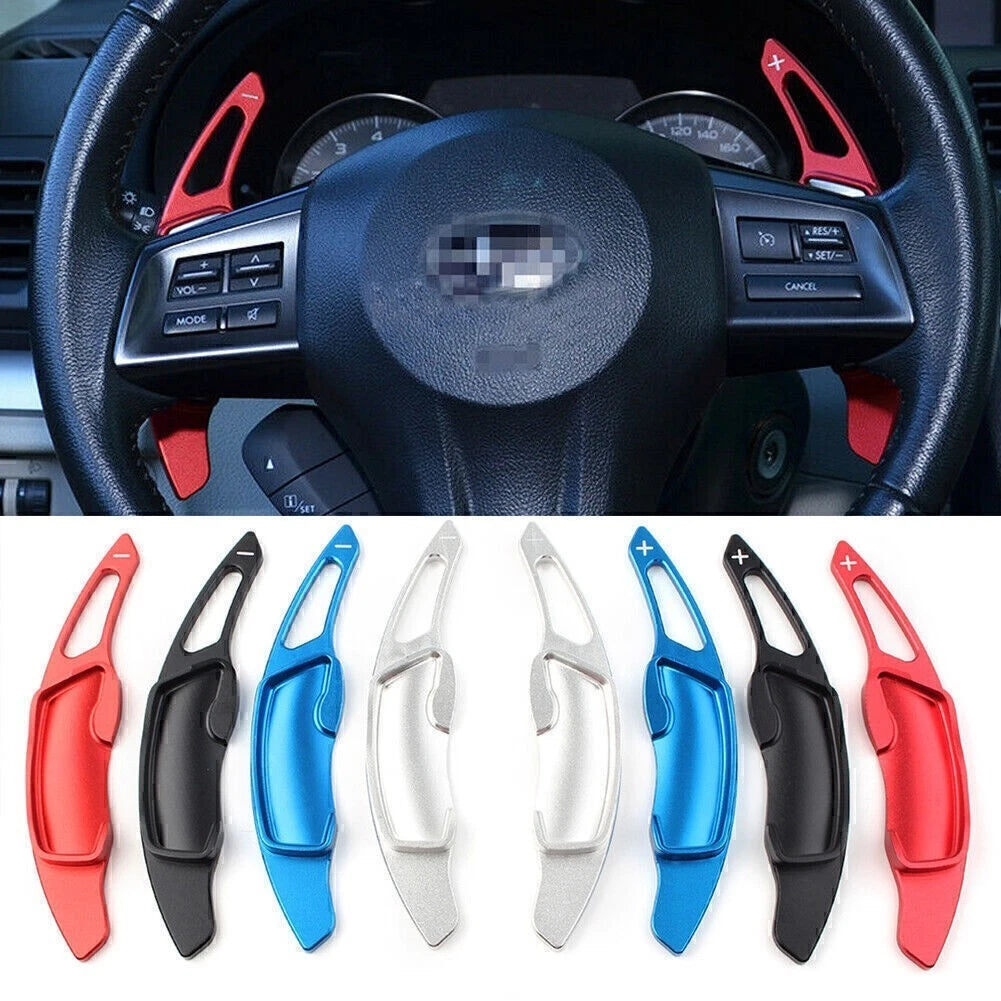 Steering Wheel Shift Paddle Shifter Extension for Subaru Legacy (2015–2020) Blue