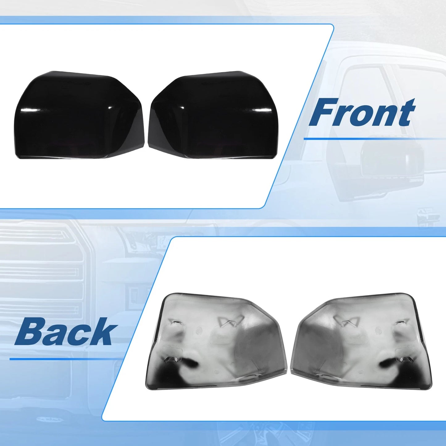Mirror Cover Cap for Ford F150 (2015–2020)