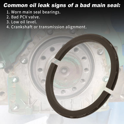 Set of 1 Rear Crankshaft Oil Seal for Jeep Cherokee (2000–2001) BS40183