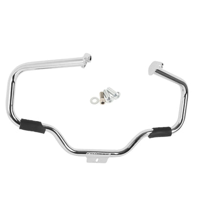 Mustache Engine Guard Crash Bar Footpegs for Harley Softail (2000-2017)