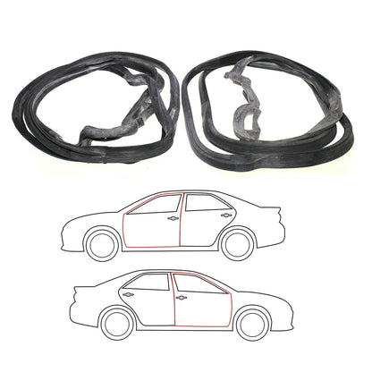 Front Door Weatherstrip for Mercedes-Benz W123 Sedan (1976–1985)