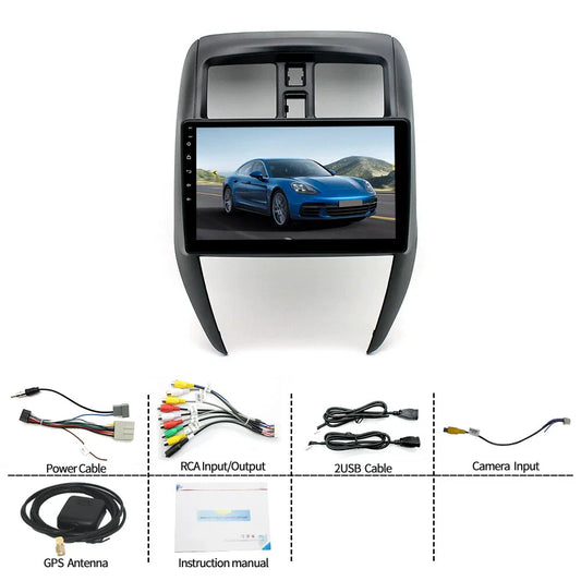 10.1'' Carplay Stereo GPS Navigation for Nissan Versa Sedan (2015-2019)
