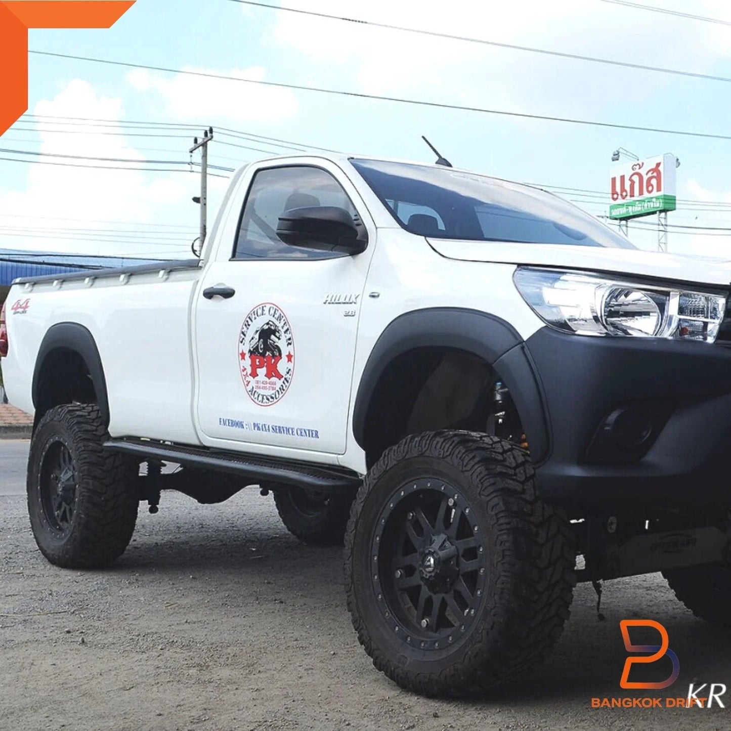 5" Fender Flares for Toyota Hilux Revo Cab 2 Doors Narrow Body (2015-2020)