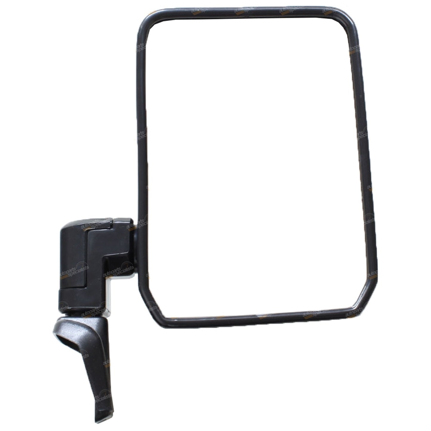 Right Door Wing Mirror Black for Toyota Landcruiser 60 Series (1987–1990)