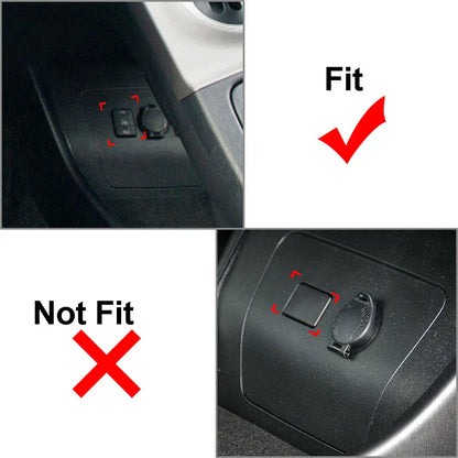 Power Output Button Panel Cover Trim for Toyota Prius (2012-2015)