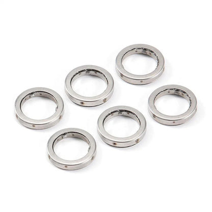 6Pcs O-Rings for BMW E90 E92 F30 Injector Solenoid Sealing (2007-2013)