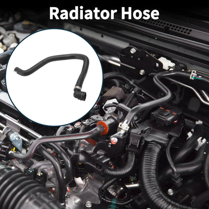 Radiator Hose Warm Air Inlet Pipe for Audi A4 (1995–2001) Rubber Black