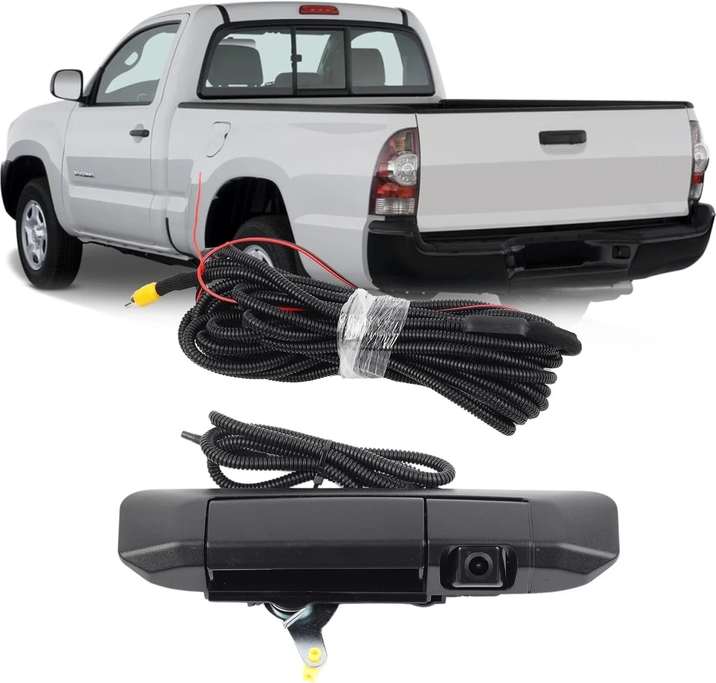 Rear View Camera Trunk Handle Reverse Backup Cam for Toyota Tacoma (2005–2014)