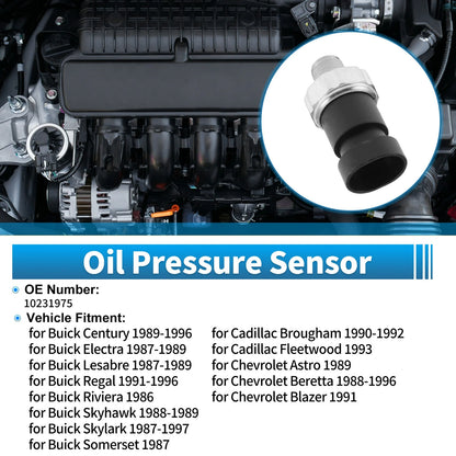 Engine Oil Pressure Sensor No.10231975 for Buick Century (1989–1996)