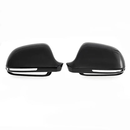Black Mirror Cover Cap Without Lane Assist for Audi A3/S3 (2009–2010)