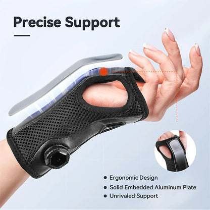 Adjustable Wrist Brace for Carpal Tunnel Right Hand 6.5in-9.5in