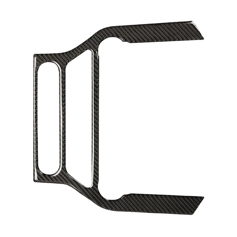 Carbon Fiber Multi-media Console Trim Cover for Ford Mustang (2015–2019)