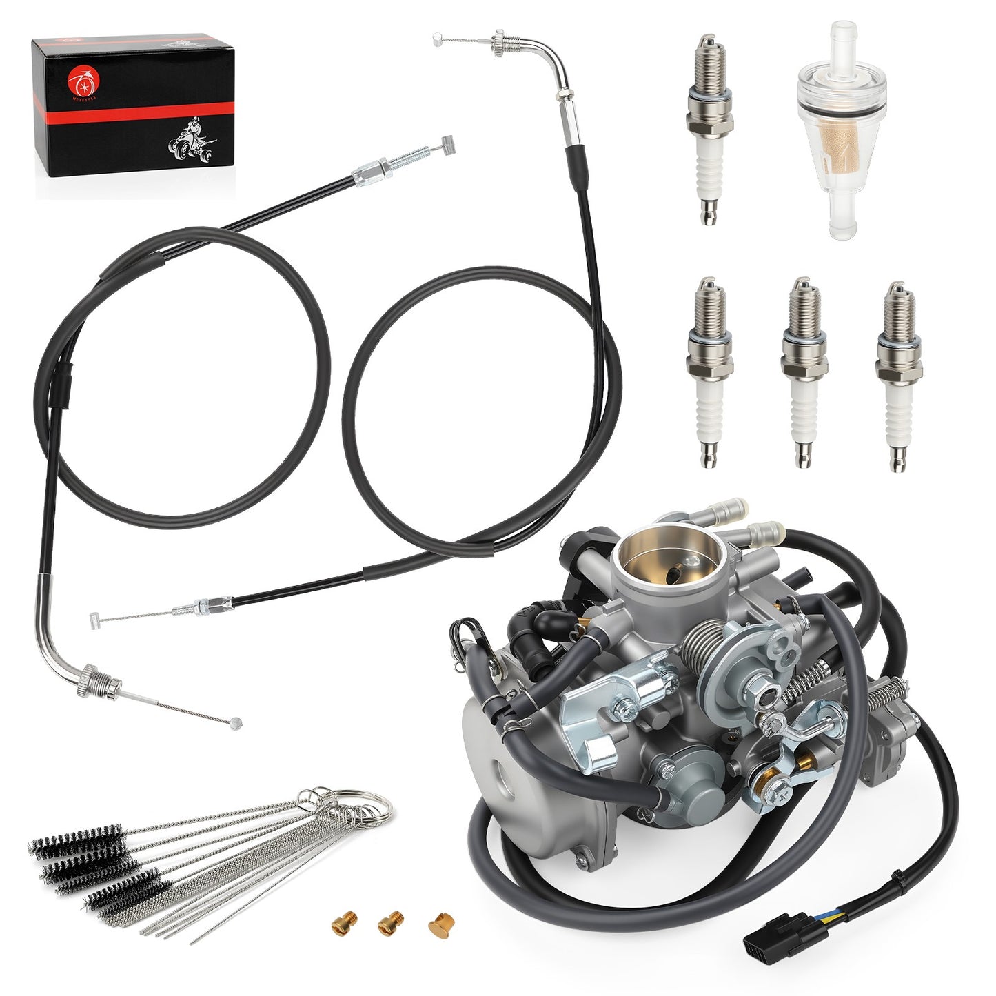 Carburetor Assembly for Honda Shadow Aero 750 VT750C (2004–2009) w/ Throttle Cable