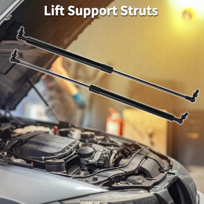 Set of 2 Front Hood Lift Supports Struts for Mitsubishi Lancer-ex (2008–2017)