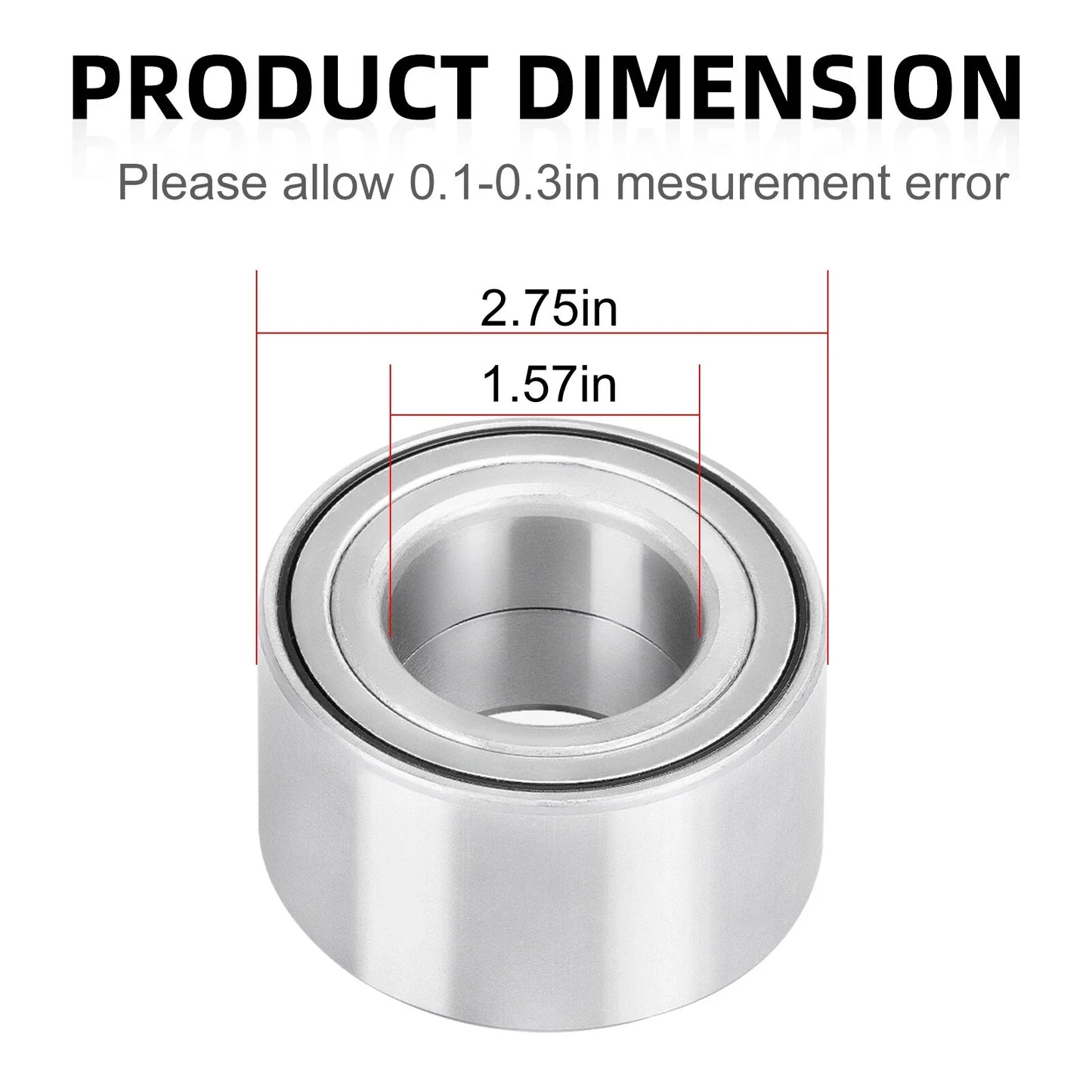 Front Wheel Bearing for Kawasaki Teryx KRX (2019–2024)