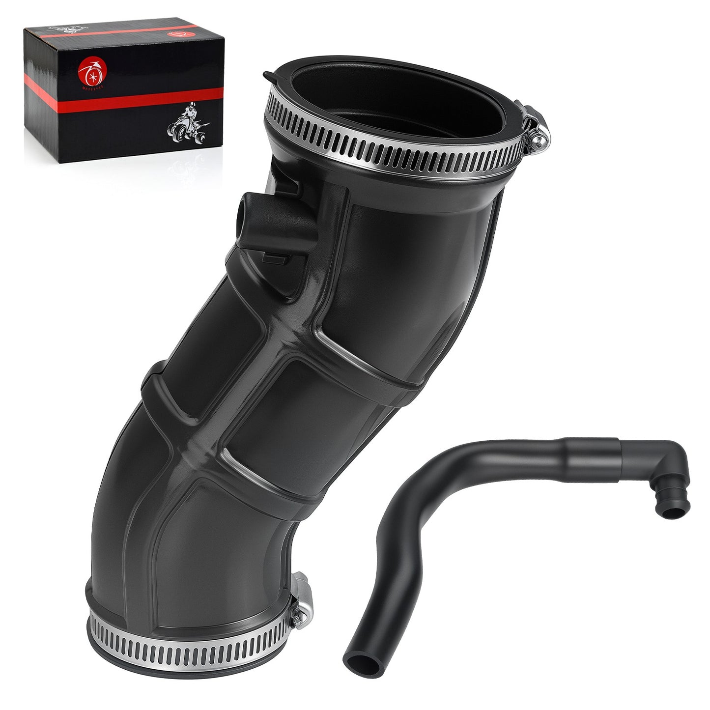 Left Side Air Box to Carb Boot with Elbow for Yamaha Raptor 660R (2001–2005)