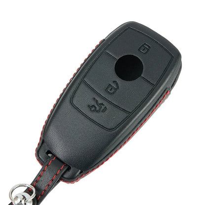 Qualified Leather Key Holder Case for W213 E200 E260 E300 E400 (2016–2023)