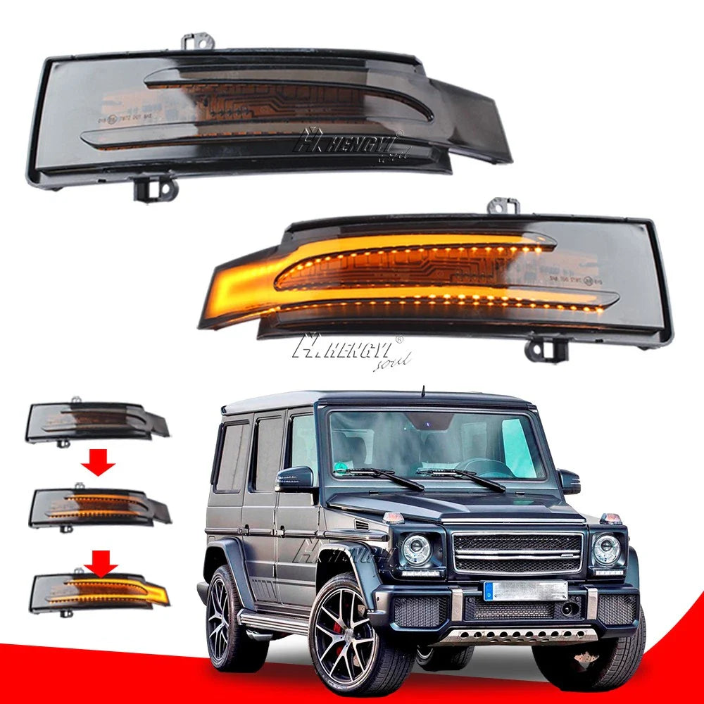 Sequential LED Side Mirror Light for Mercedes W463 G-Class