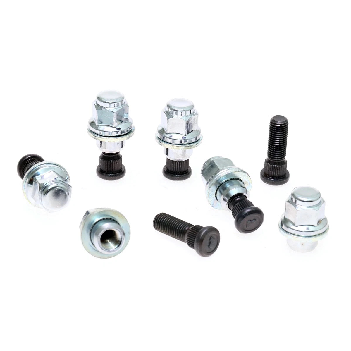 Chrome Rear Wheel Nut for Toyota Hilux (1997–2005)