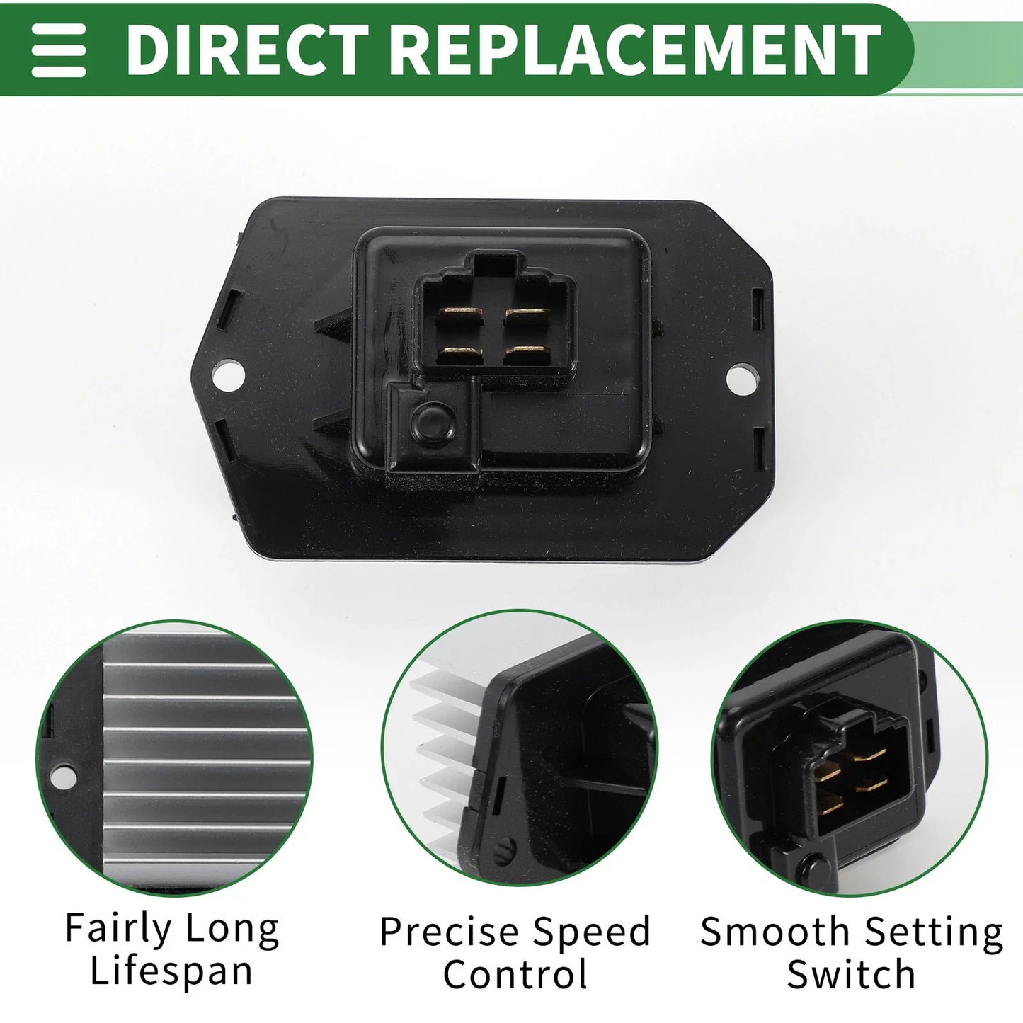 HVAC Blower Motor Resistor for Honda CR-V, Honda Civic (2002-2006)
