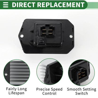 HVAC Blower Motor Resistor for Honda CR-V, Honda Civic (2002-2006)