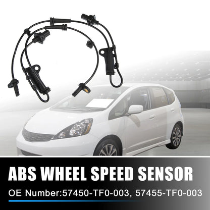 2 x ABS Wheel Speed Sensors for Honda CR-Z (2011-2016)