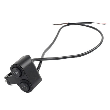 7/8" Dual Button On/Off Switch for Motorcycle ATV Handlebar Headlight Light