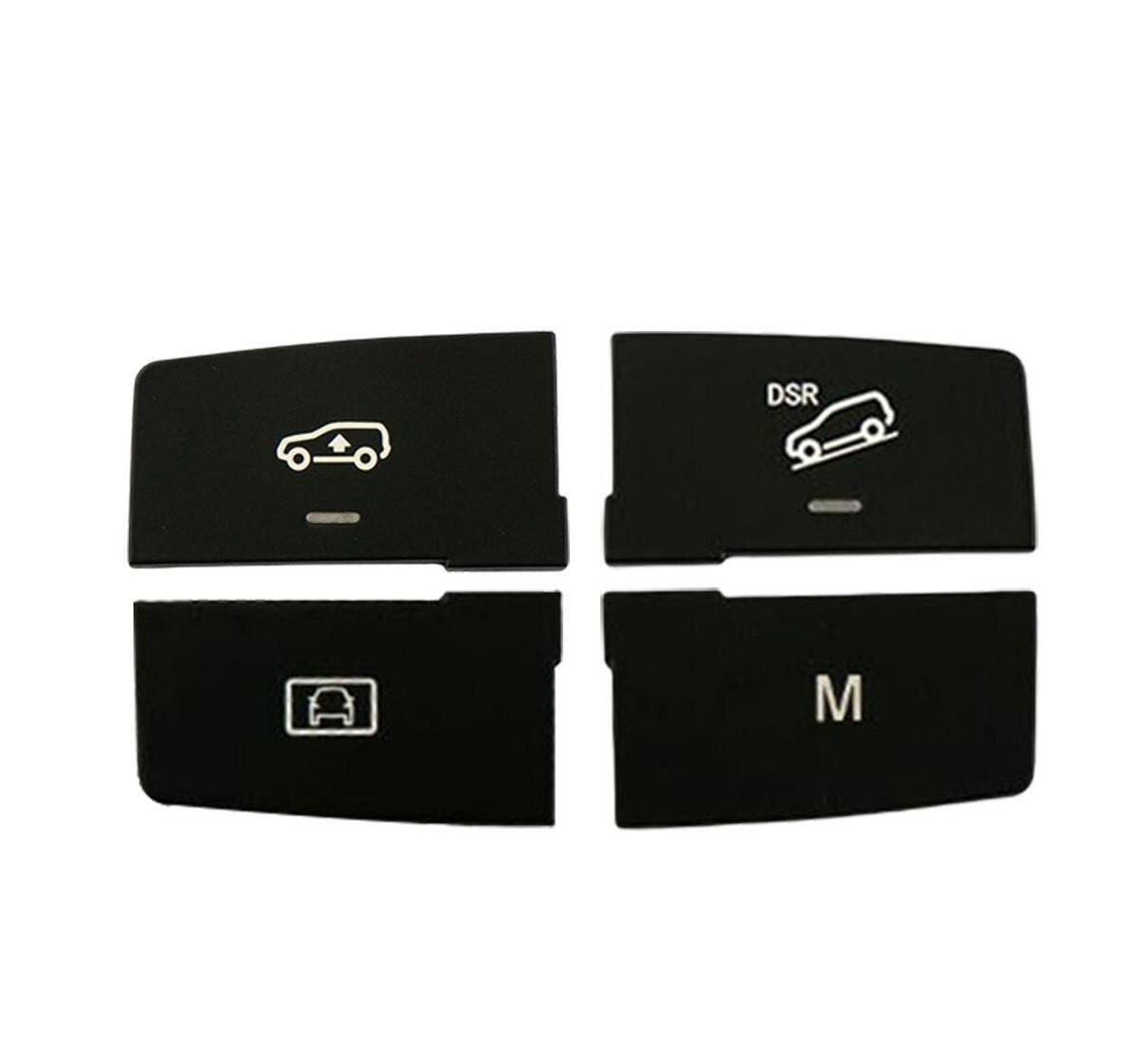 Set of 4 Center Switch Buttons for Mercedes Benz ML GL GLE GLS (2012–2020)