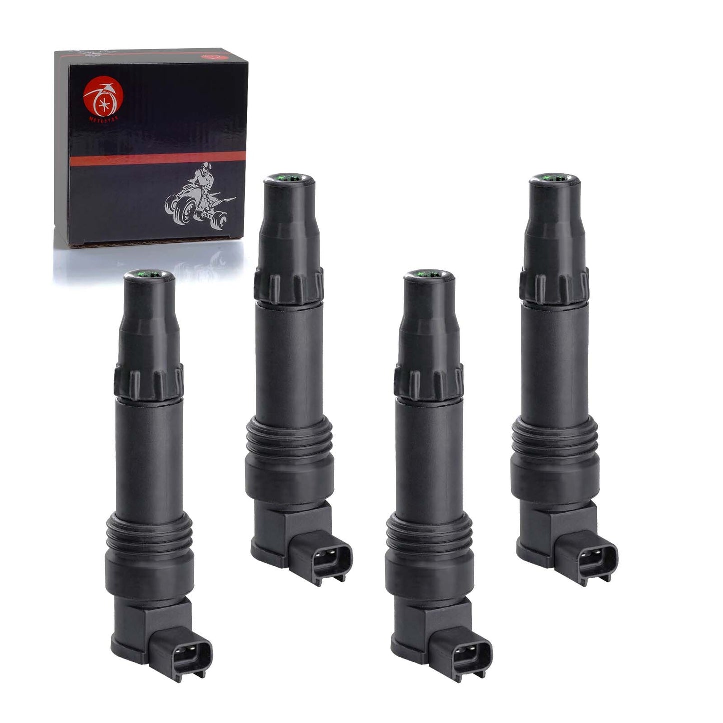 Set of 4 Ignition Coils for Suzuki GSX1300R Hayabusa (1999–2019)