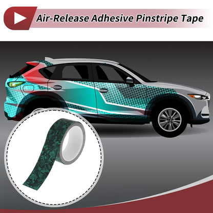 Pinstripe Tape 40mm x 8.5m Matte Green for Car Motorcycle Boat
