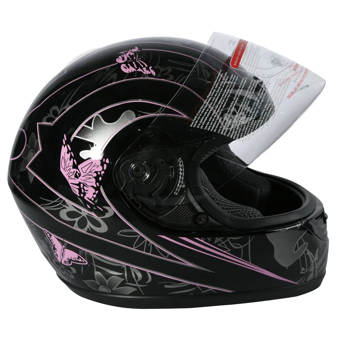 Full Face Helmet DOT Flip Up for Motorcycle Size S M L XL