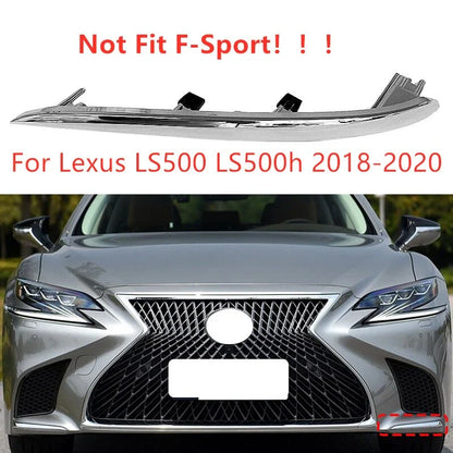 Left Front Bumper Lower Molding Trim for Lexus LS500 LS500h (2018–2020)