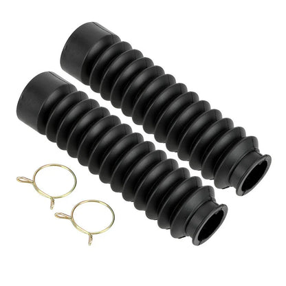Black Front Fork Dust Boots for Honda CG125 Dirt Bike
